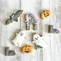 ハロウィンアイシングクッキー🎃|Ｌilicaさん