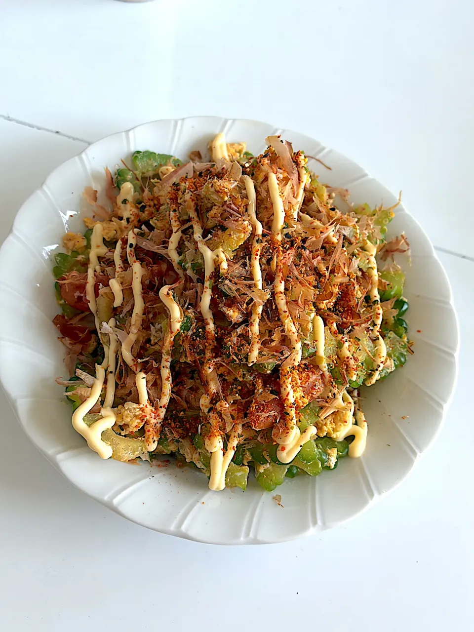 完熟ゴーヤチャンプル|爰音さん