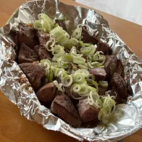 豚レバー焼|かすべえ!さん