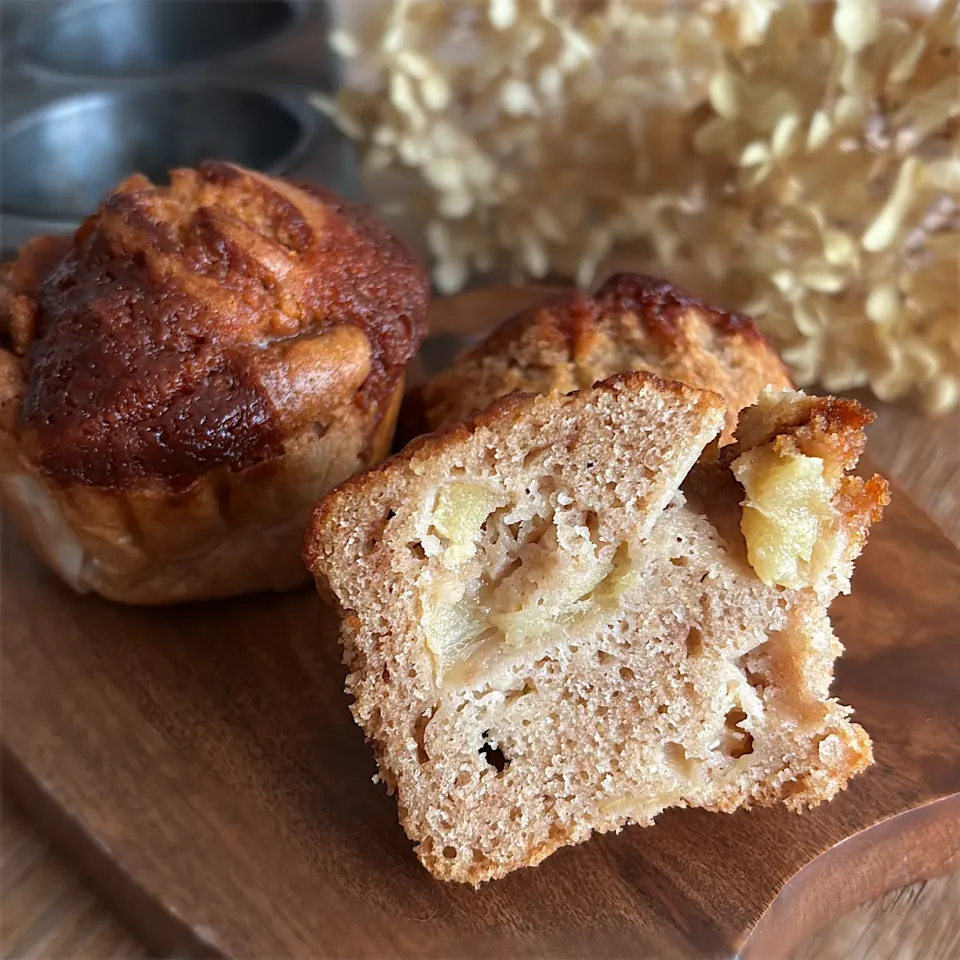 キャメル・アップルシナモンマフィン|みずほさん