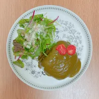 ほうれん草のカレー𓍯2025.10.14|な。さん
