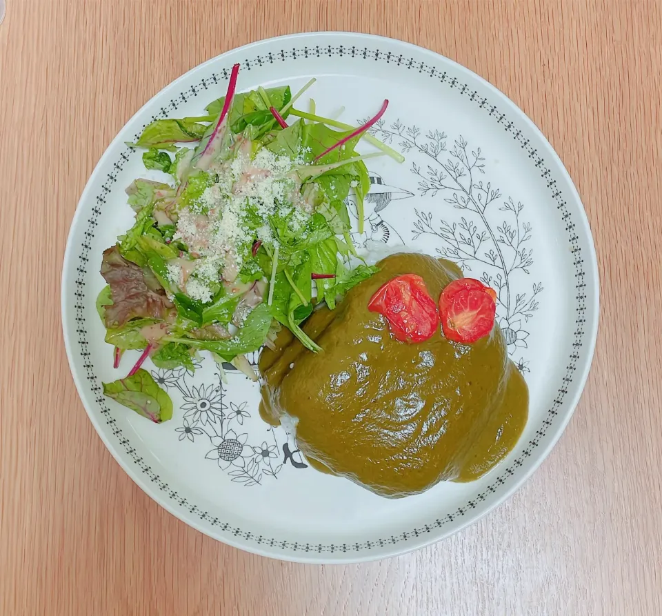 ほうれん草のカレー𓍯2025.10.14|な。さん