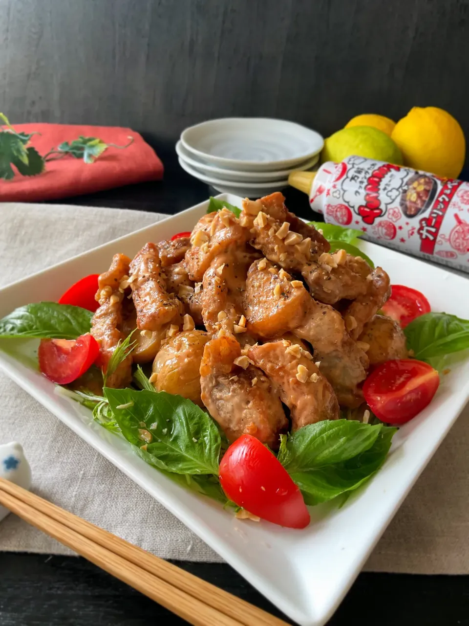 豚肉＆ジャガイモnoヤミー☆オーロラソース和え|スイーツポテトさん