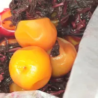 冷凍梅で梅干し|ぽちさん