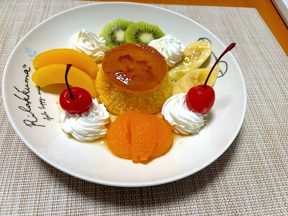 プリンアラモード🍮|めっちいさん