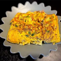 大葉とひき肉のだし巻き卵|なみさん