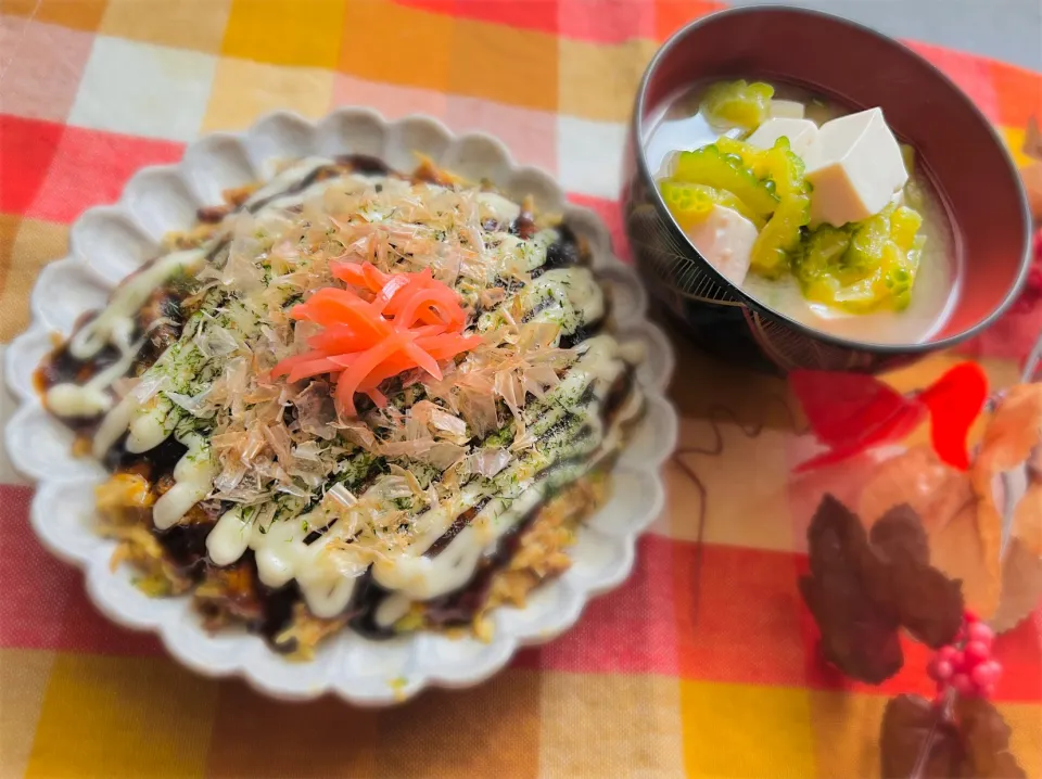 「ゴーヤ入りふわふわ焼き」|バシュランさん