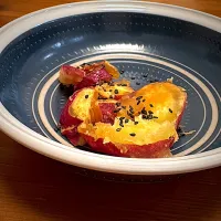 大学芋をカンロ飴で作ったよ|Mzkさん