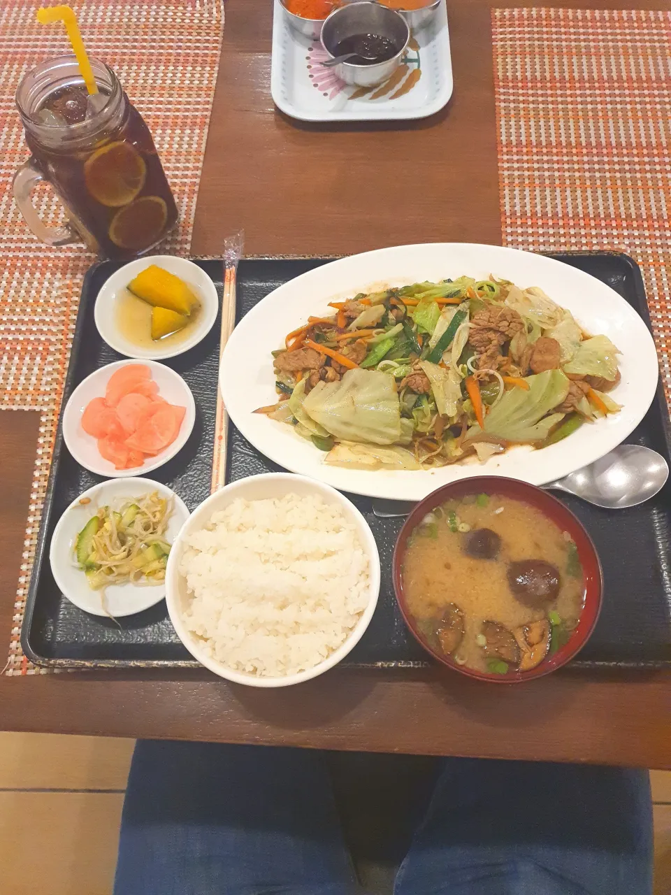 KENちゃん食堂の野菜炒め定食|Jhonny Yamashiroさん