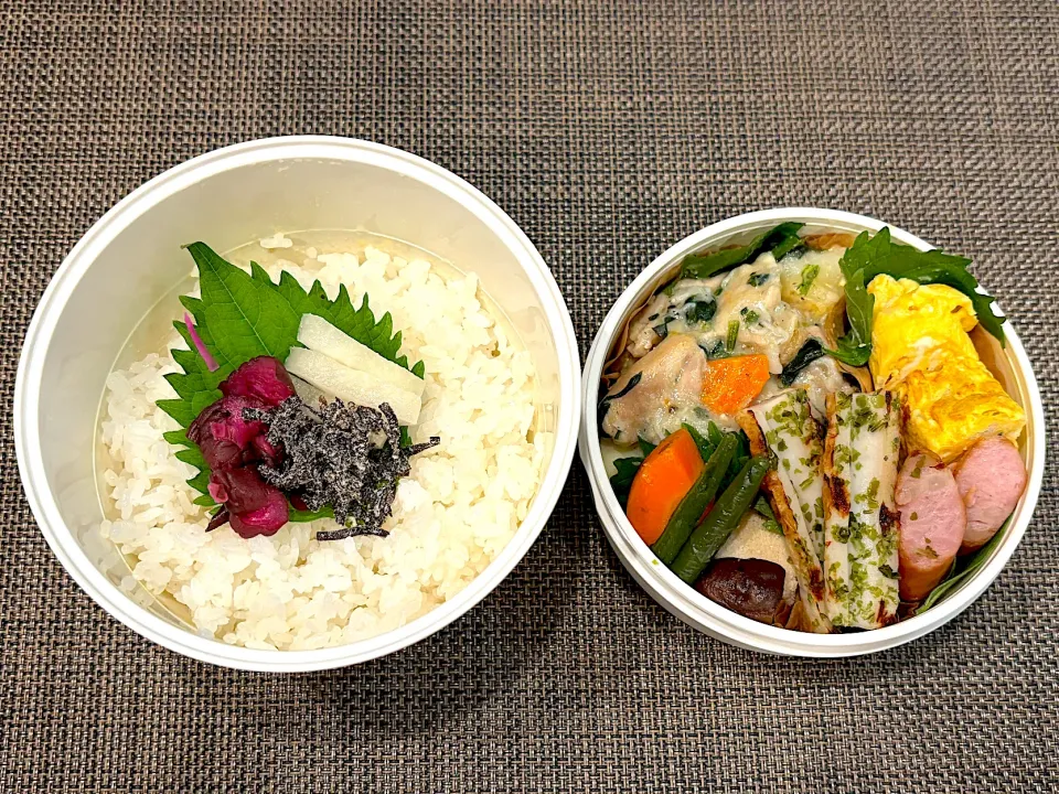 高校生息子のお弁当🍱 鶏肉のクリーム煮弁当🍱|Snow10さん