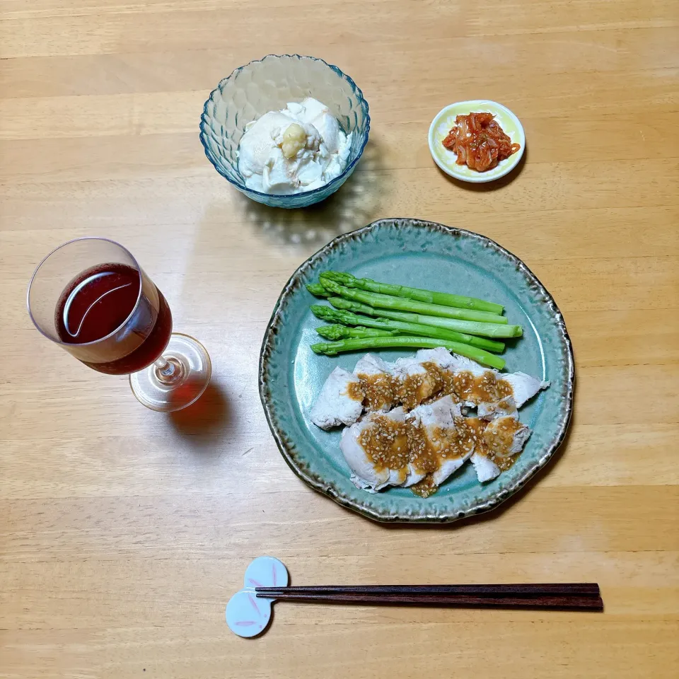 むし鶏のゴマだれ|ちゃみこさん