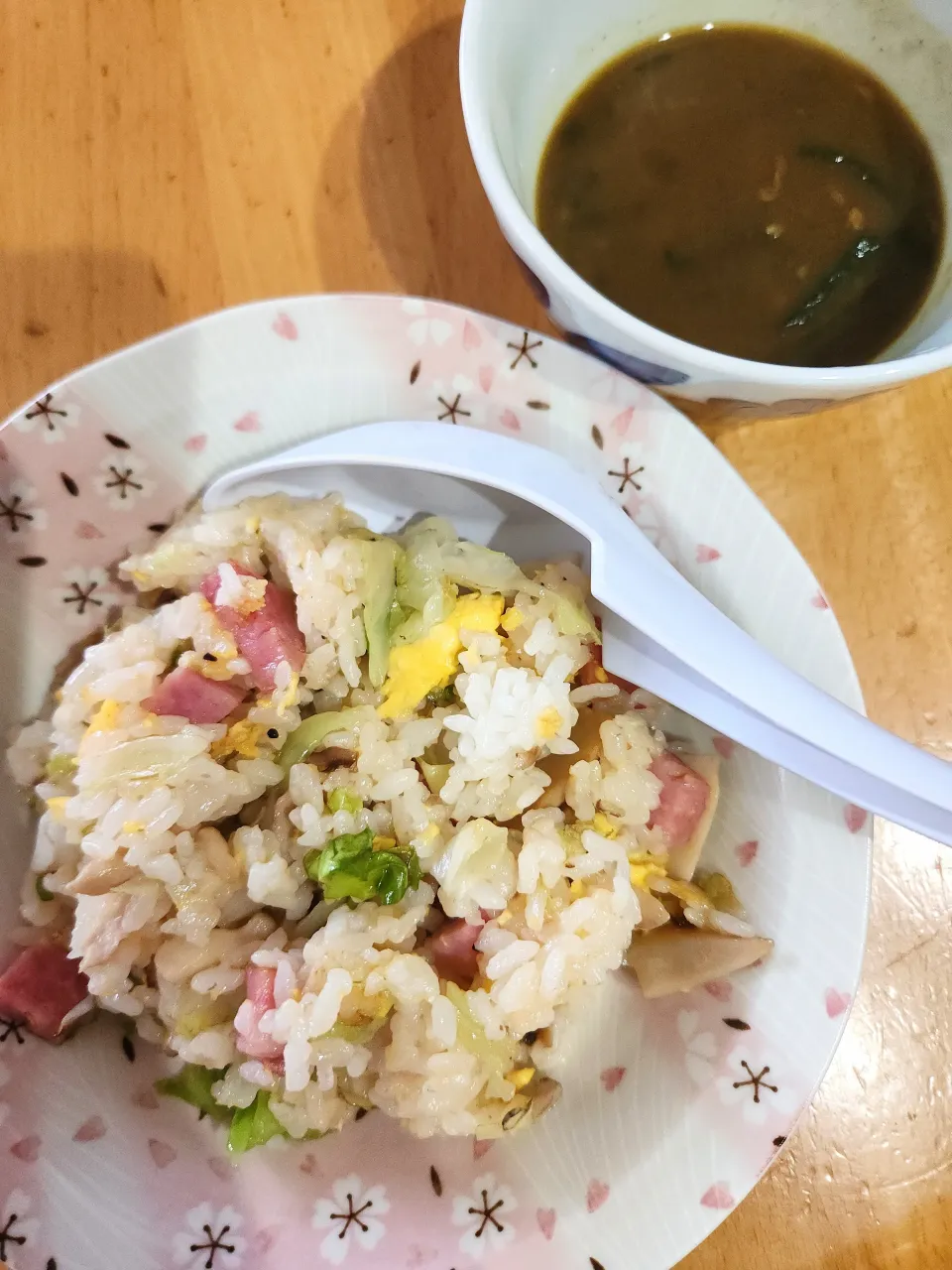 チャーハン、カレースープ|さきさん