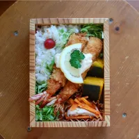 エビフライ弁当|naeさん