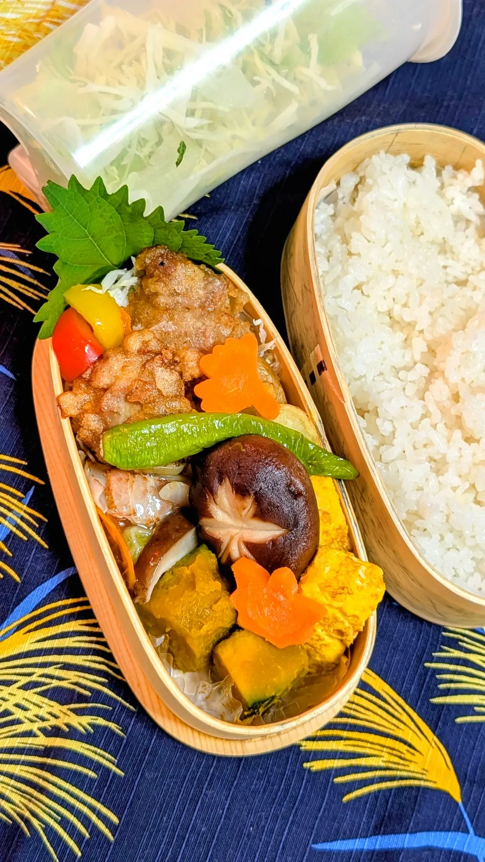 本日のお弁当〜かぼちゃのお弁当|f.1125beさん