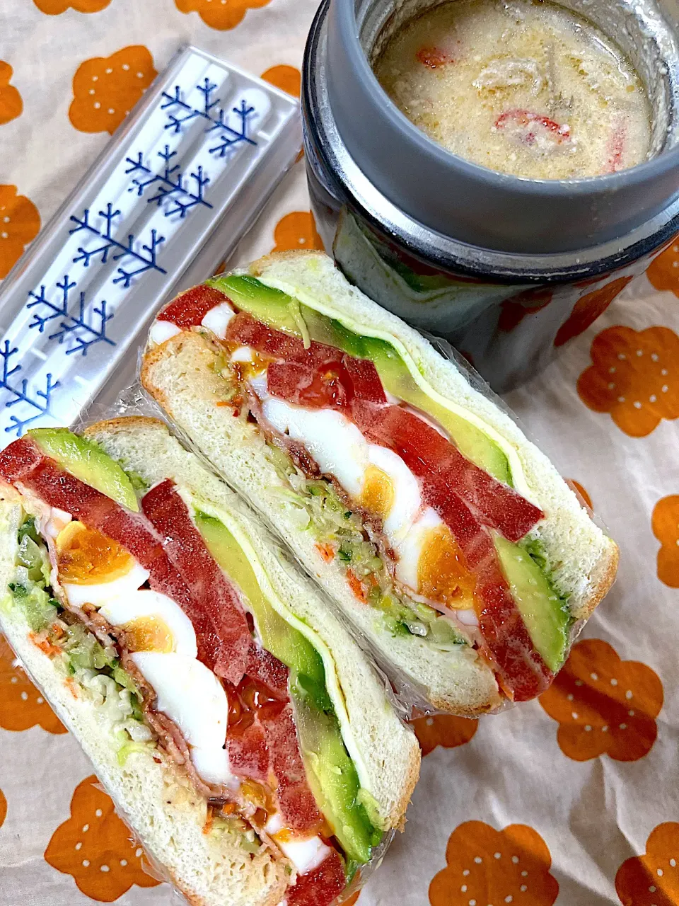 自分弁当🥪|がおりんさん