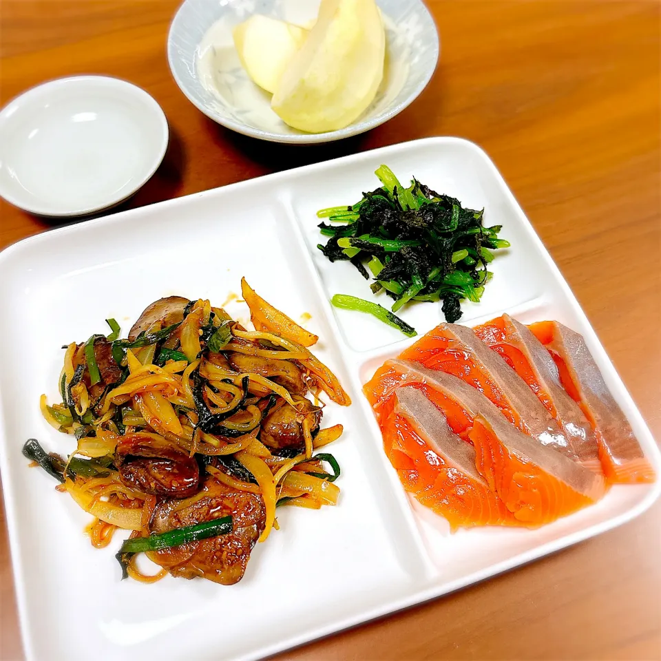 鶏レバニラ炒め|teritamagoさん