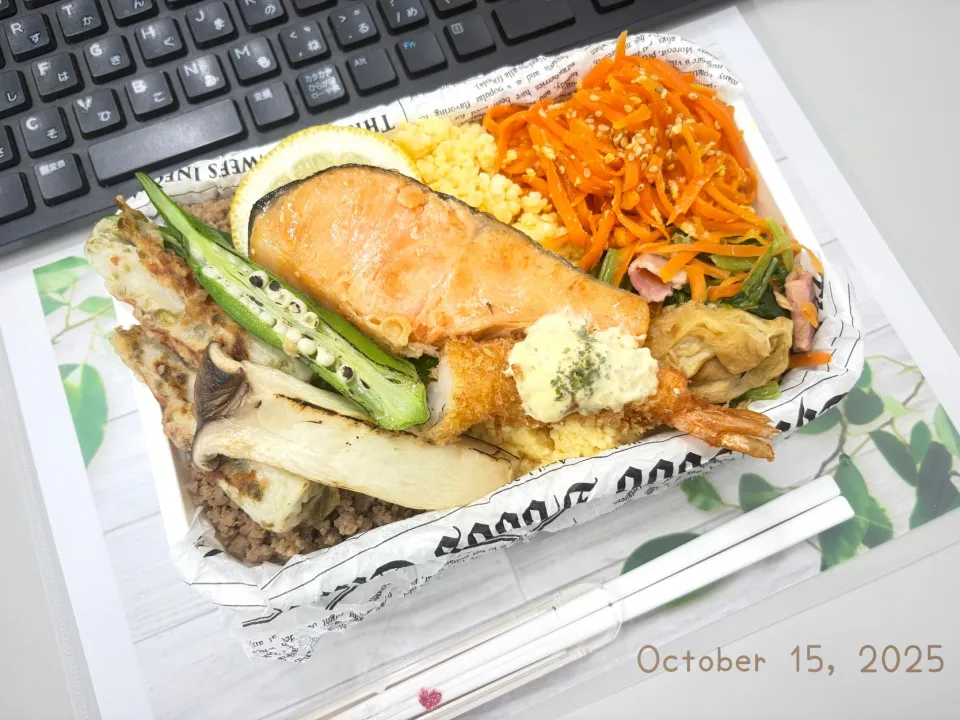 3色ご飯➕色々 お弁当"(ﾉ*>∀<)ﾉ|Tsuu_chan‪ ·͜·♡‬さん