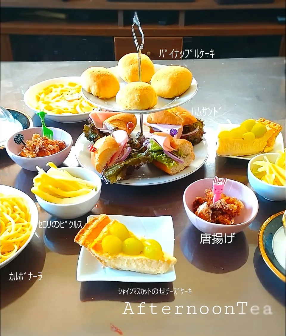 お家でアフターヌーンティー|みったんさん