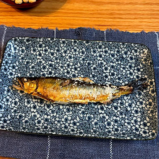 鮎の塩焼き|かおポンさん