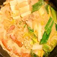 豆乳味噌鍋🍲| gunlove❤さん