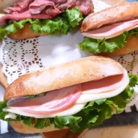捏ねないパンでサンドイッチ🥪|kodomoのおやつさん
