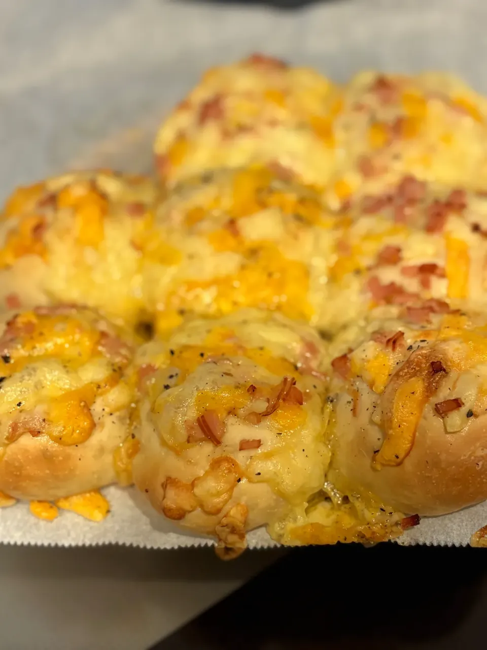 柿酵母でちぎりパン|えりりんさん