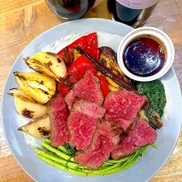 ステーキグリル野菜と共に|今泉平さん