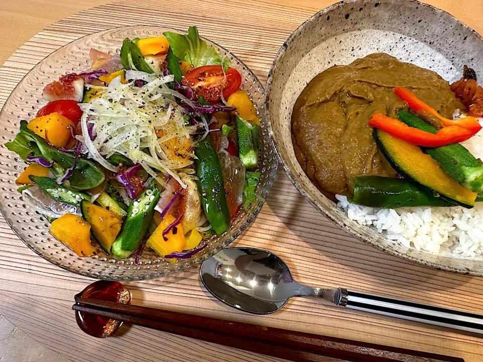 彩り野菜　いちじくと柿を添えて|waicaさん