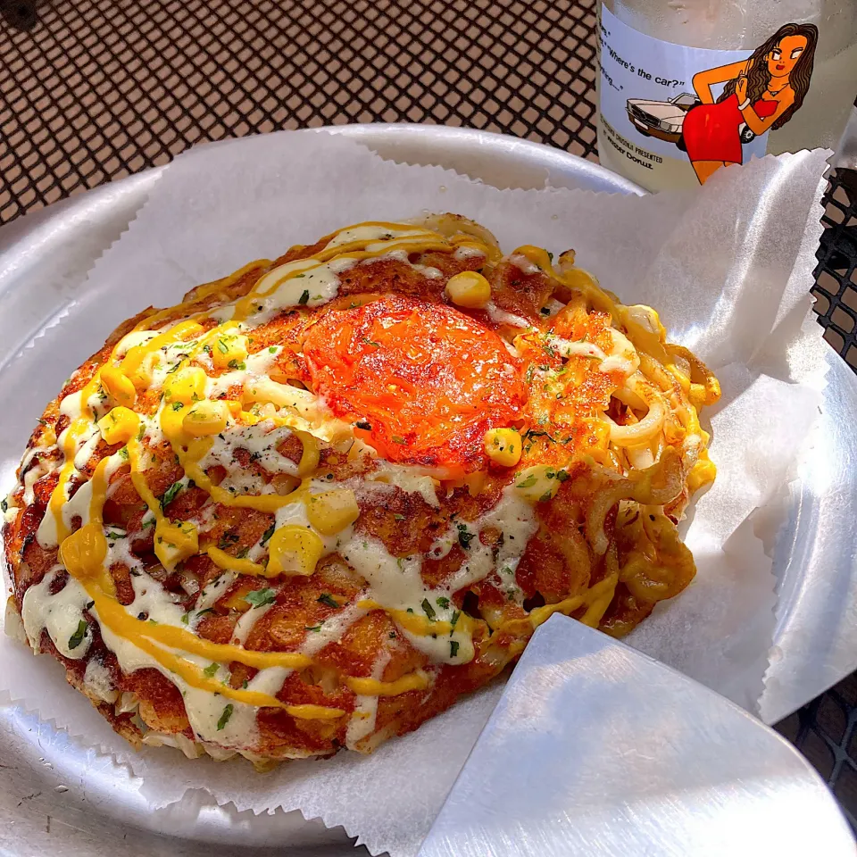 トマトとコーンのお好み焼き|Kさん