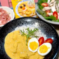 ペルーのきいろいチキンカレー|yaekoさん