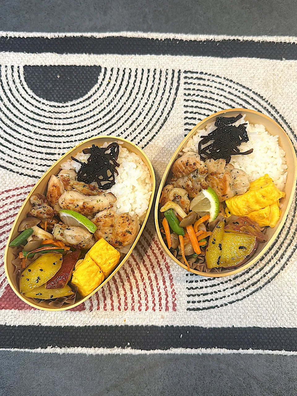 鶏のバジル焼き弁当♡|fuuum(*☻-☻*)さん