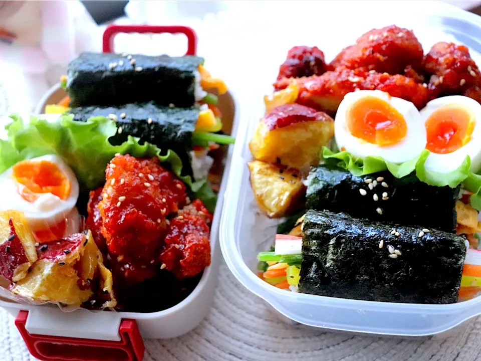 コマキンパ弁当|やまおんなさん