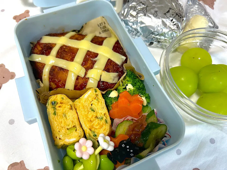 チーズバーグ弁当|ゆさん