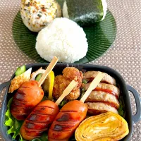 ひゃくまん穀を使った、息子の体育祭弁当🎵|やっちさん