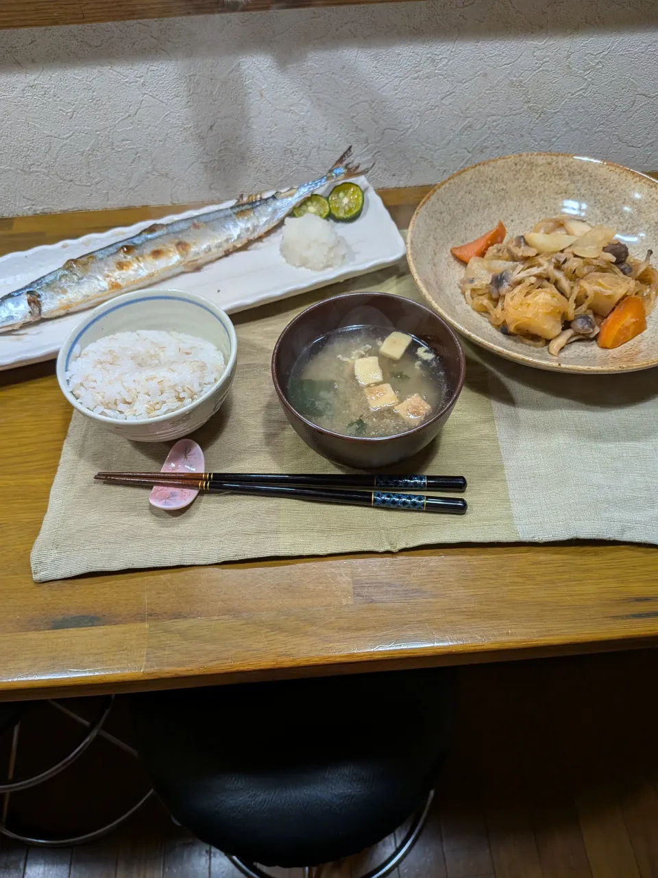 秋刀魚塩焼き|ちくわさん