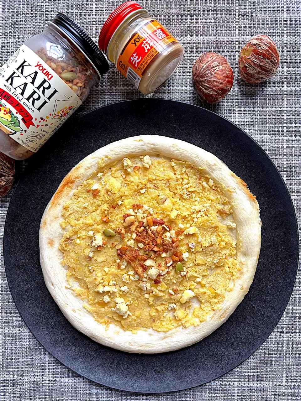 胡麻香る秋の味覚　栗のピザ|栃倉 直人さん