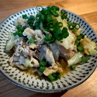 豚肉とキャベツのさっぱり蒸し|りさん