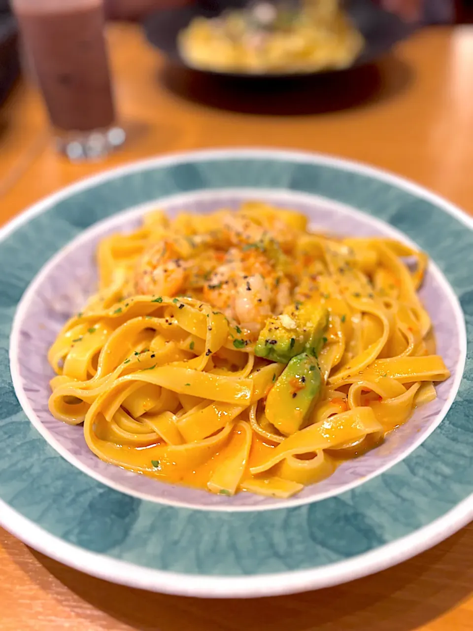 海老とアボガドのトマトクリームパスタ|Chiharϋnさん