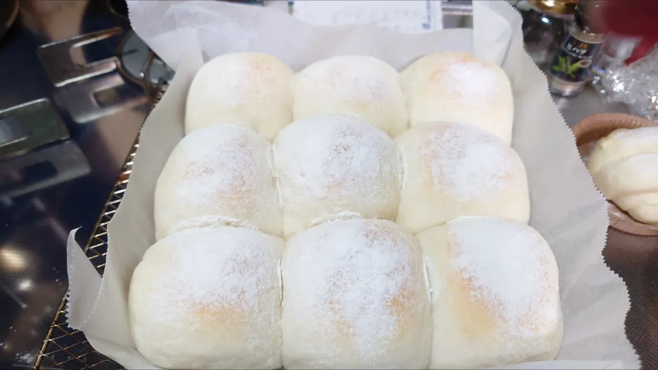 白いちぎりアンパン|Taeko Kikukawaさん