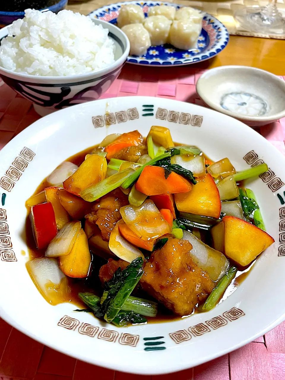 酢豚にりんごを入れてみた|ゼニコさん