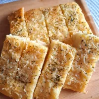 garlic honey bread|tyas amertaさん