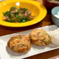 手作り枝豆がんも|いちごさん