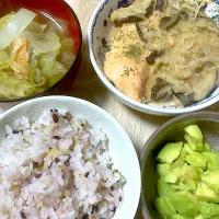 フリカッセ 鮭で|ねこのあいさん