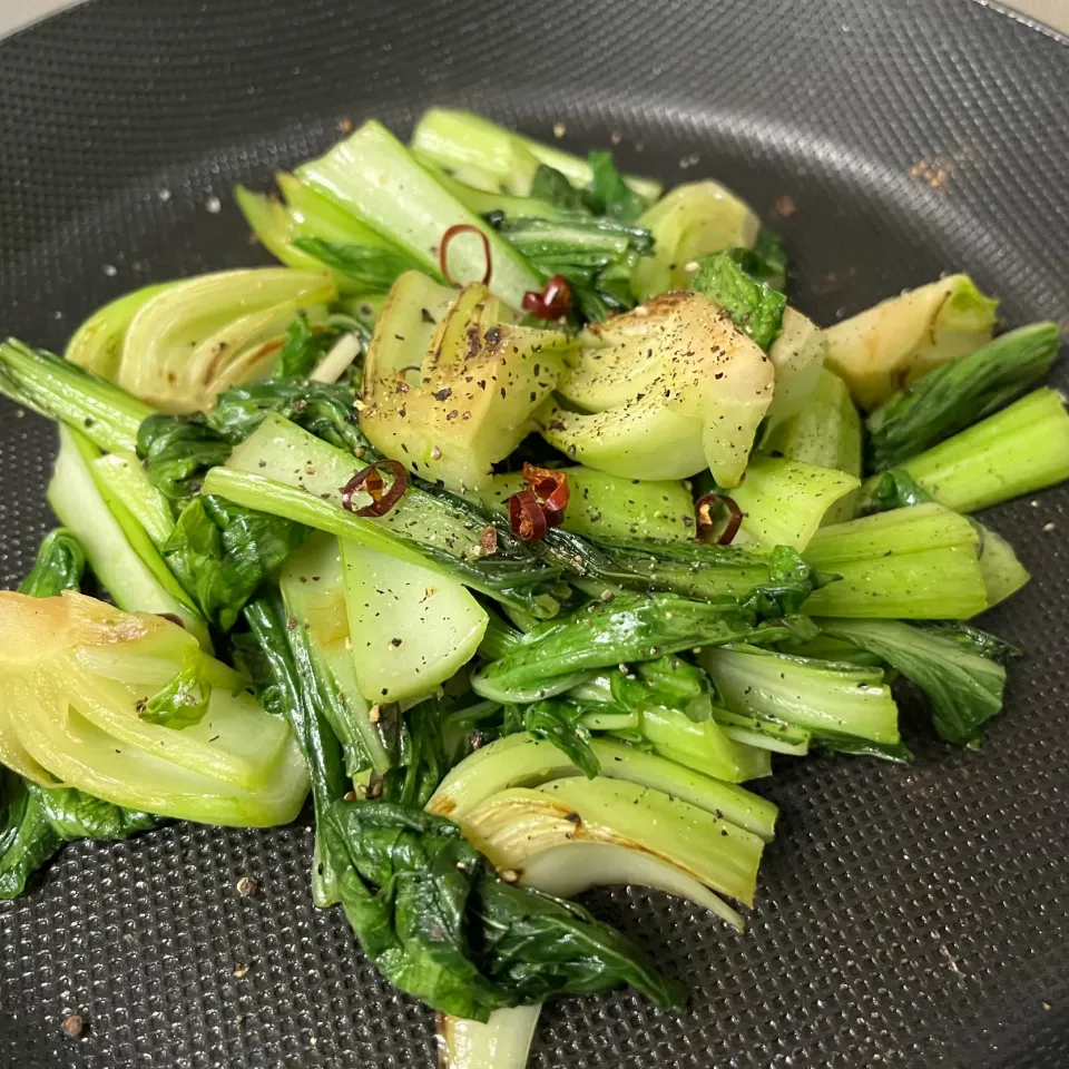 青梗菜の炒め物|sanaeさん