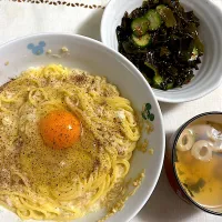 長芋とえのきの和風パスタ|syuさん