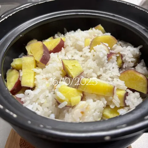 「ゆめみづほ2kg」を使ってみたSnapdishの料理・レシピ写真:芋ごはん