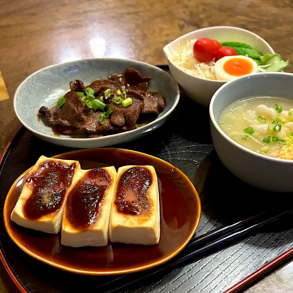 豆腐田楽|かっちゃん杉さん