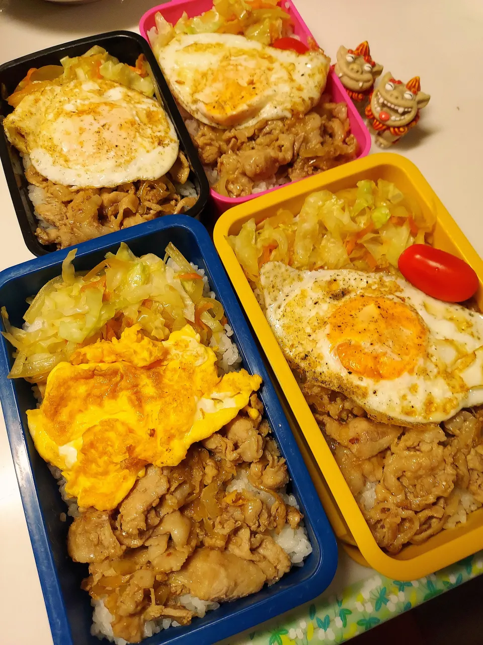 息子弁当､夫弁当､娘弁当､私弁当|みどりさん