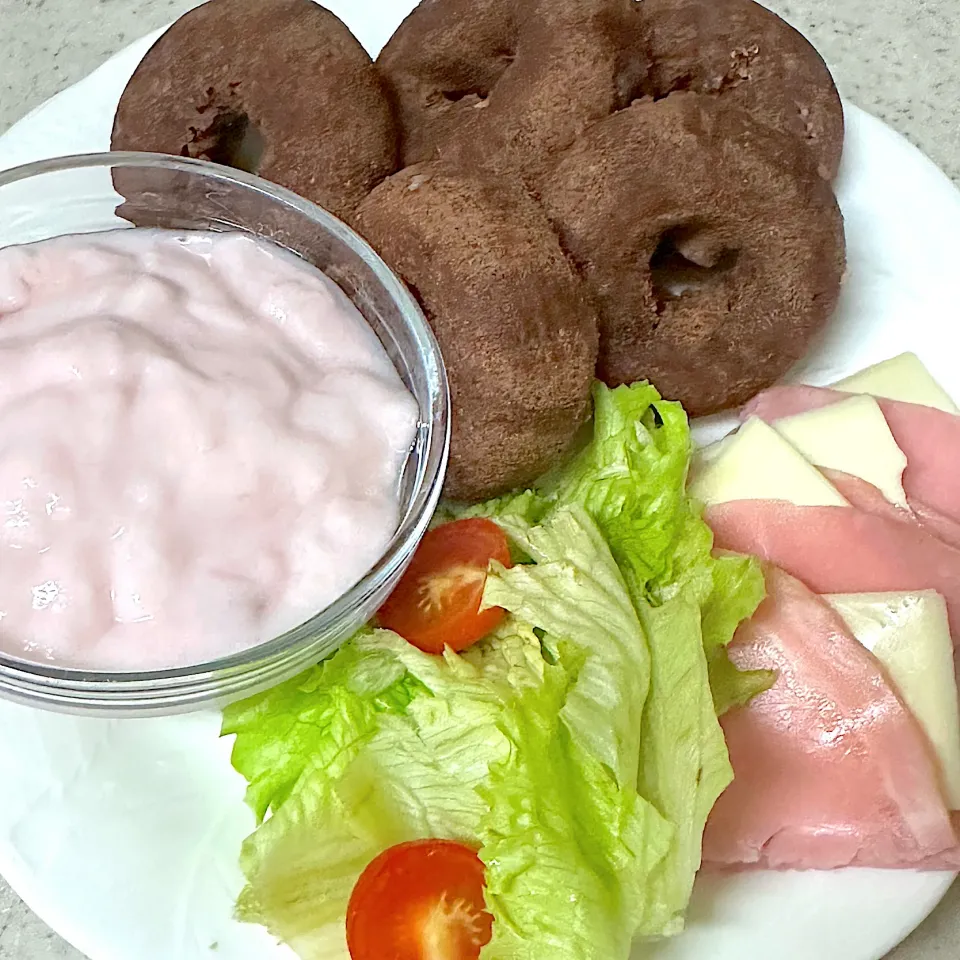 ミニココアドーナツモーニング|besさん