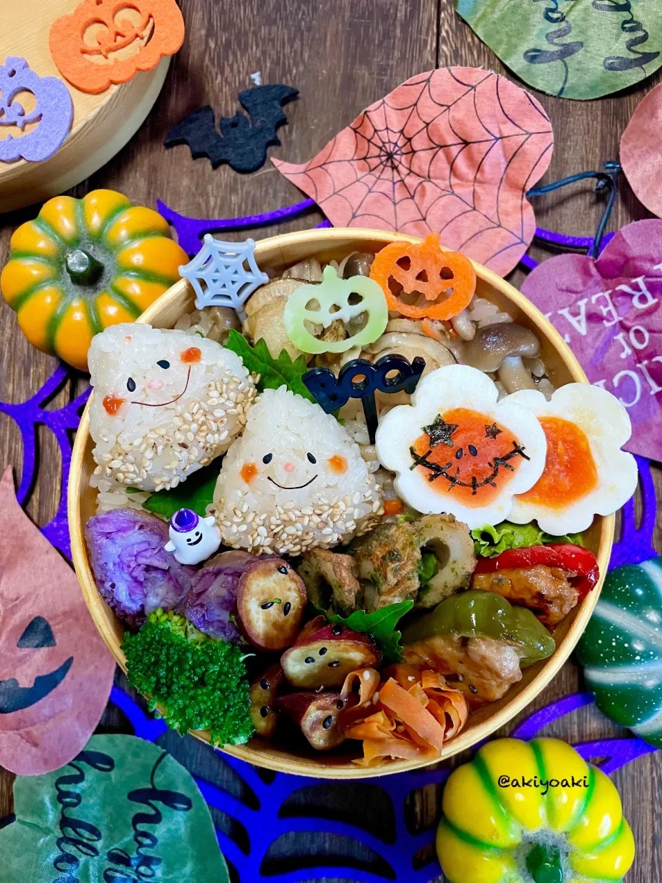 ホタテご飯弁当|Akiyoෆ¨̮⑅さん